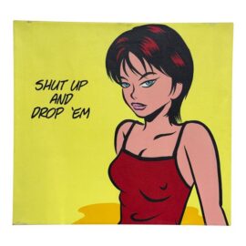 Mark N. Crislip "Drop 'Em" Pop Art Acrylic Painting