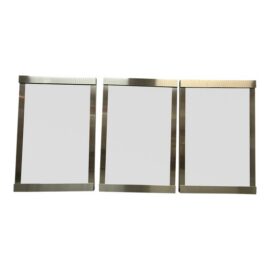 Crate & Barrel Colby Wall Mirrors, Set of Three. Original Price: $600
