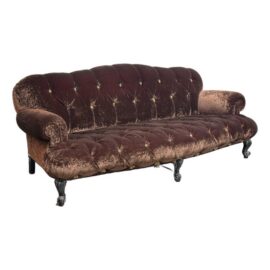Provasi Bespoke Paris Velvet Sofa. Estimated Price: $20,000