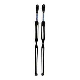 Nyamwezi Beaded Wood Figures, Pair