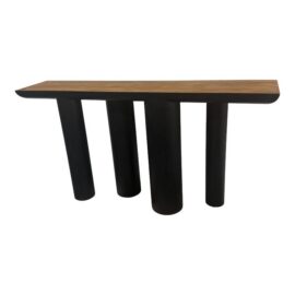 Crate & Barrel Bomen Console Table, Flakey Oak Wood. Original Price: $1,300