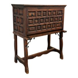 Spanish Bargueño Secretary Desk With Drawers