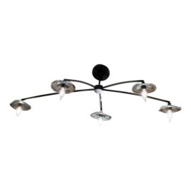Restoration Hardware Lily Smoke Glass Chandelier. Original Price: $4,550