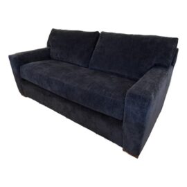 Crate & Barrel Axis Sofa, Midnight Chenille. Original Price: $3,050