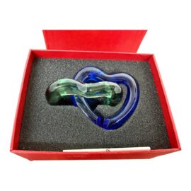 Baccarat Linking Hearts + Box