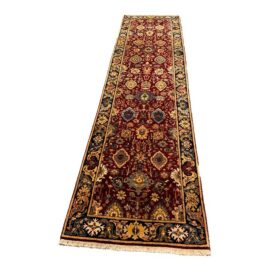 3ft X 12ft Traditional Persian Style Floral Runner Rug